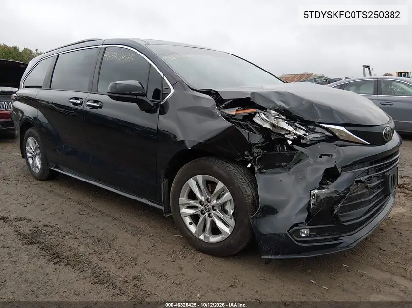 TOYOTA SIENNA 2026, VIN 5TDYSKFC0TS250382