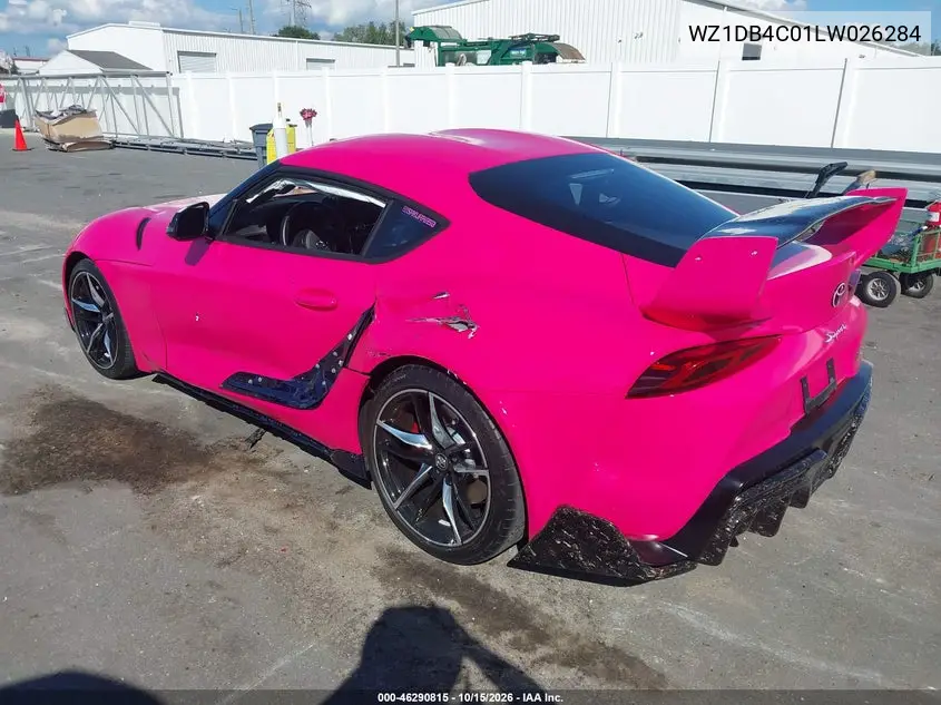 2020 TOYOTA SUPRA VIN WZ1DB4C01LW026284 — фото 3