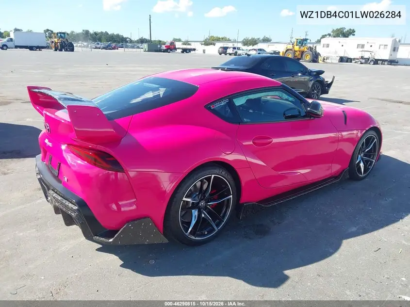 2020 TOYOTA SUPRA VIN WZ1DB4C01LW026284 — фото 4