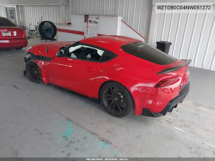 2022 TOYOTA SUPRA VIN WZ1DB0C04NW051272 — фото 3