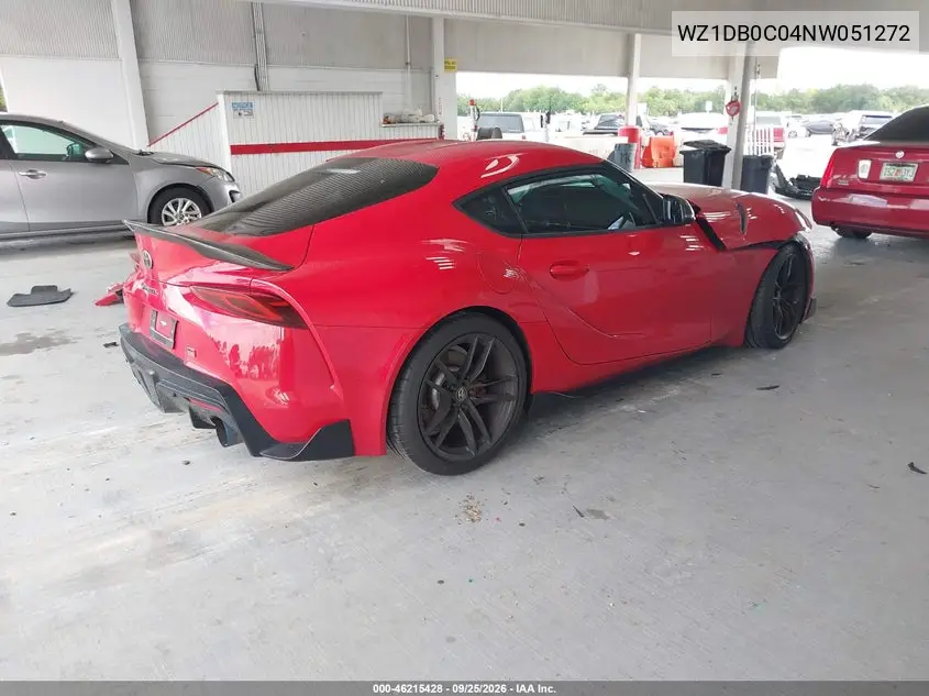 2022 TOYOTA SUPRA VIN WZ1DB0C04NW051272 — фото 4