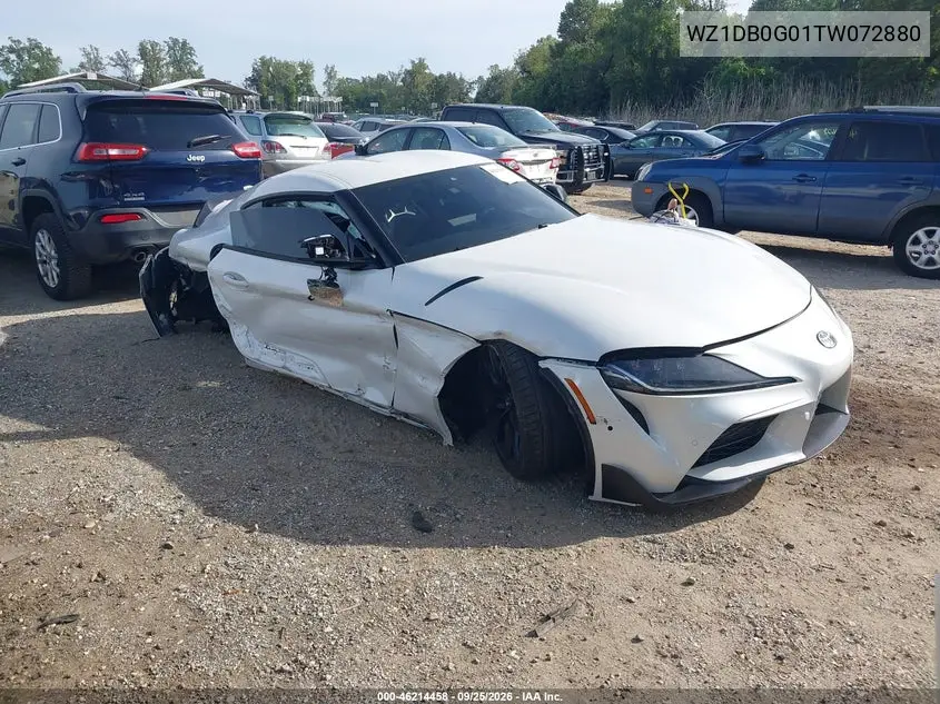 TOYOTA SUPRA 2026, VIN WZ1DB0G01TW072880