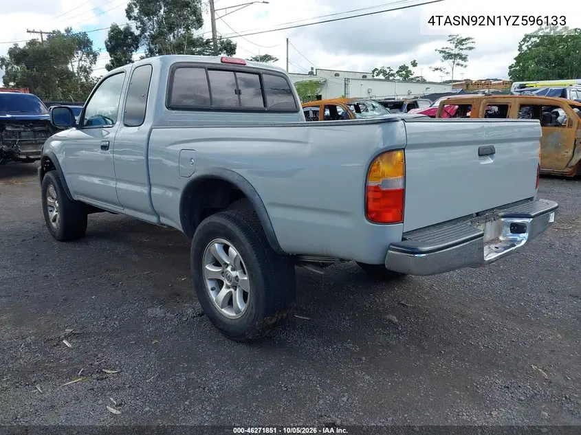 2000 TOYOTA TACOMA VIN 4TASN92N1YZ596133 — фото 3