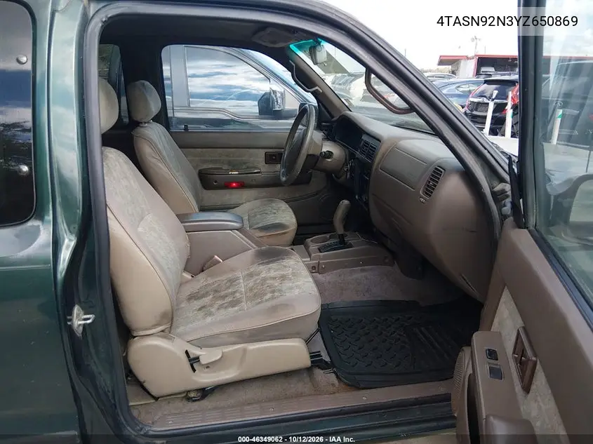 2000 TOYOTA TACOMA VIN 4TASN92N3YZ650869 — фото 5
