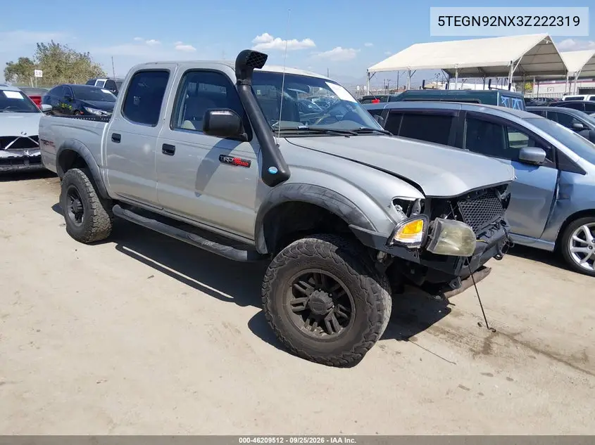 TOYOTA TACOMA 2003, VIN 5TEGN92NX3Z222319