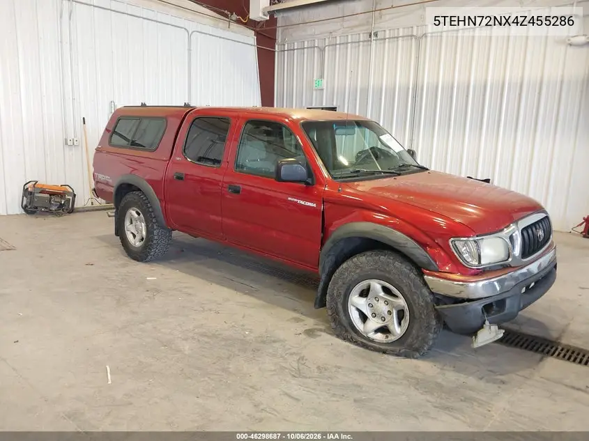 TOYOTA TACOMA 2004, VIN 5TEHN72NX4Z455286