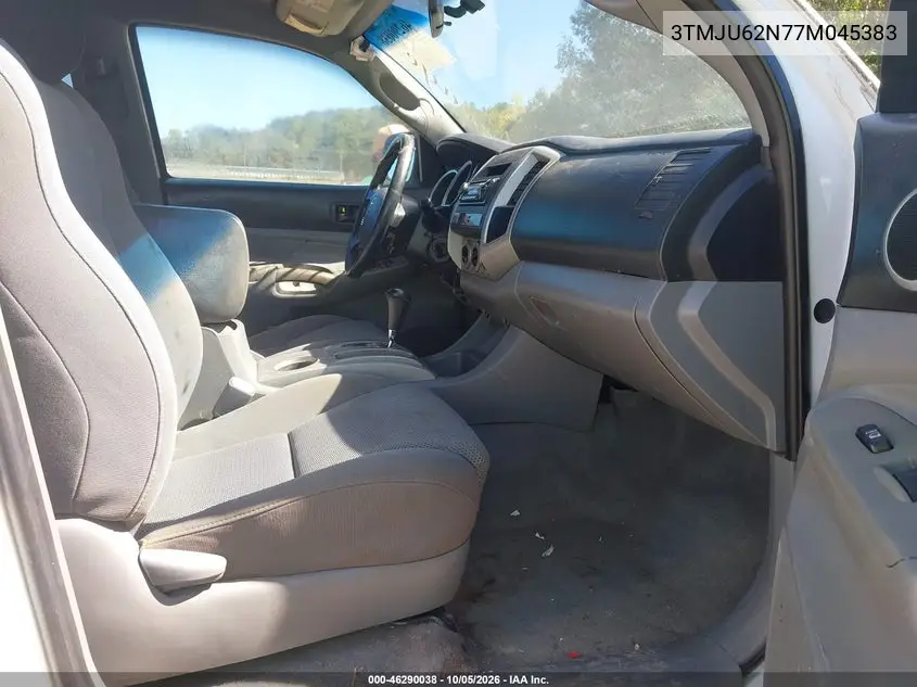 2007 TOYOTA TACOMA VIN 3TMJU62N77M045383 — фото 5