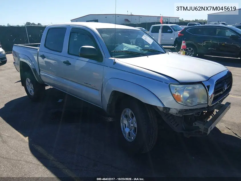 TOYOTA TACOMA 2007, VIN 3TMJU62NX7M045619