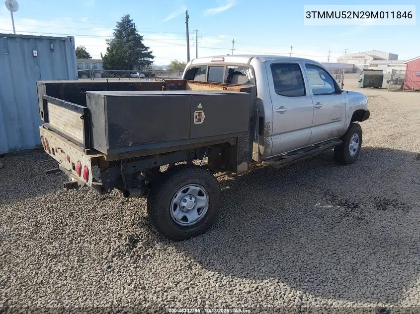 2009 TOYOTA TACOMA VIN 3TMMU52N29M011846 — фото 4