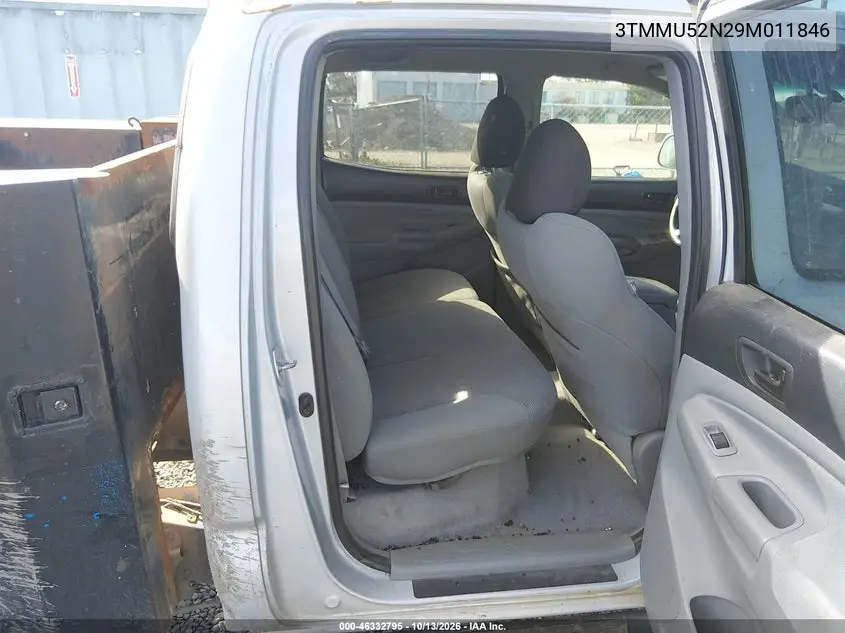 2009 TOYOTA TACOMA VIN 3TMMU52N29M011846 — фото 8