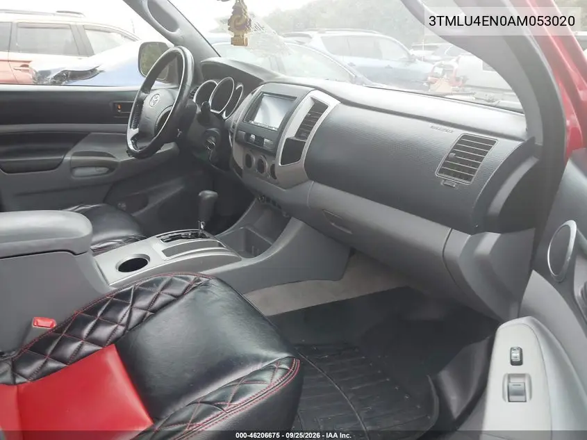 2010 TOYOTA TACOMA VIN 3TMLU4EN0AM053020 — фото 5