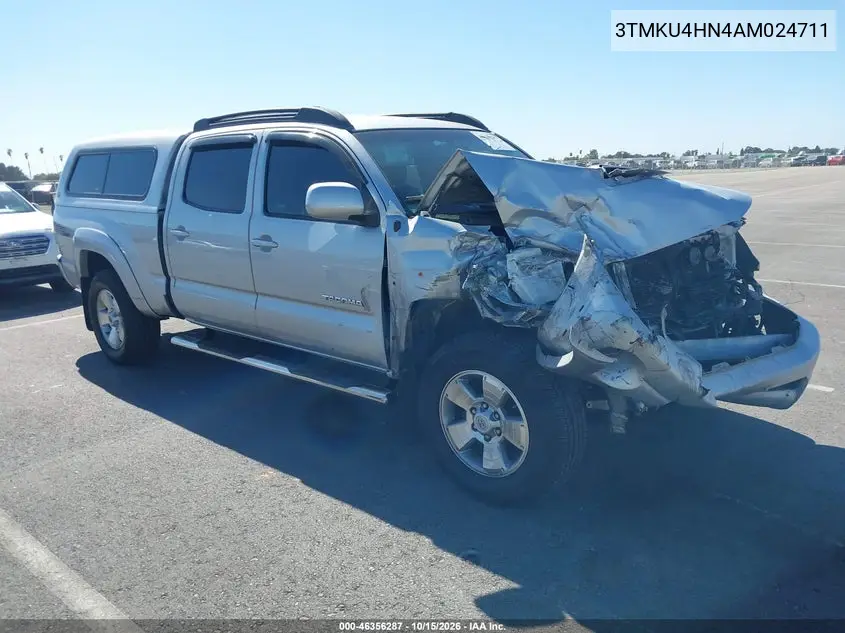 TOYOTA TACOMA 2010, VIN 3TMKU4HN4AM024711