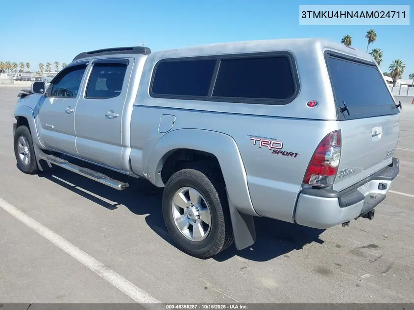 2010 TOYOTA TACOMA VIN 3TMKU4HN4AM024711 — фото 3