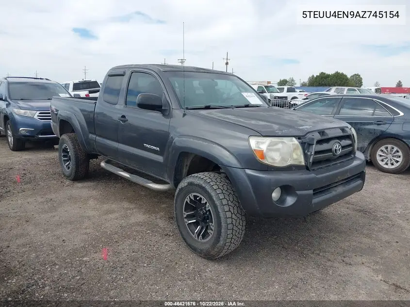 TOYOTA TACOMA 2010, VIN 5TEUU4EN9AZ745154