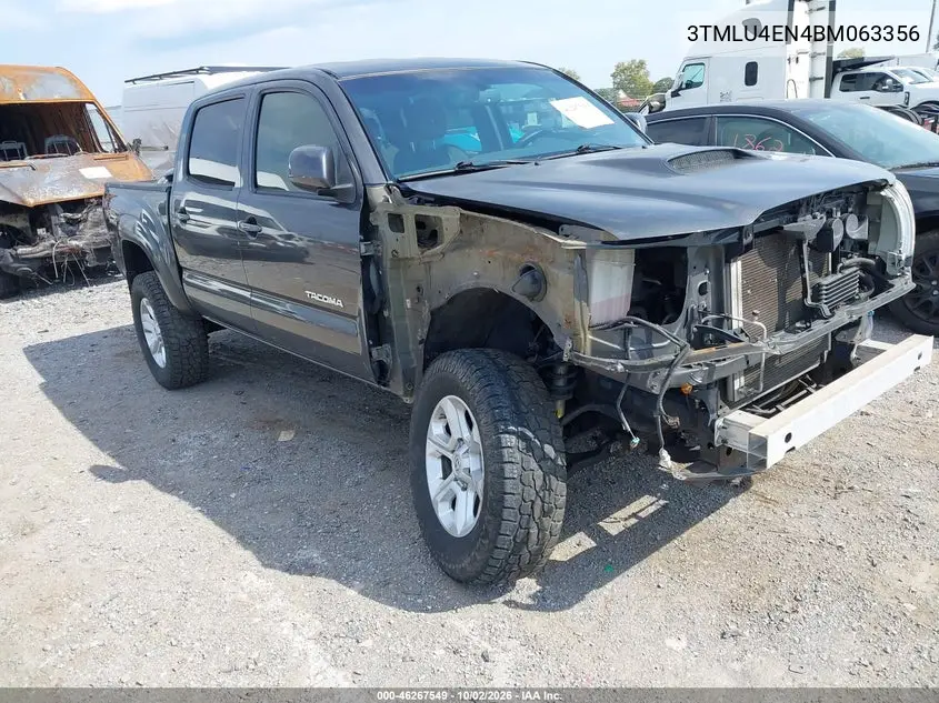TOYOTA TACOMA 2011, VIN 3TMLU4EN4BM063356