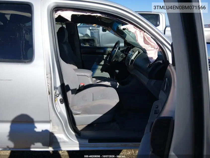 2011 TOYOTA TACOMA VIN 3TMLU4EN0BM071566 — фото 5