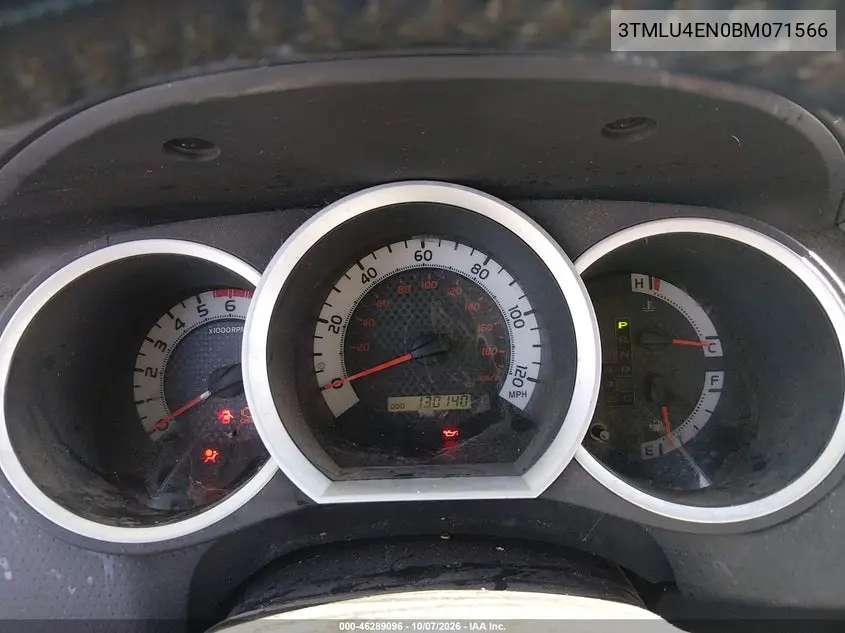 2011 TOYOTA TACOMA VIN 3TMLU4EN0BM071566 — фото 7
