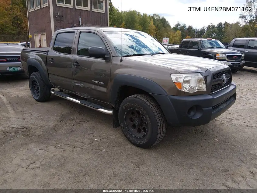 TOYOTA TACOMA 2011, VIN 3TMLU4EN2BM071102