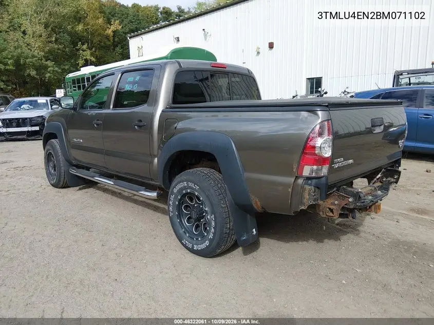 2011 TOYOTA TACOMA VIN 3TMLU4EN2BM071102 — фото 3
