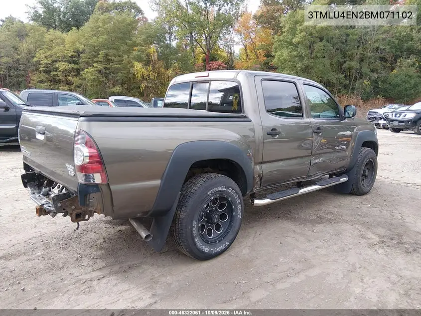2011 TOYOTA TACOMA VIN 3TMLU4EN2BM071102 — фото 4