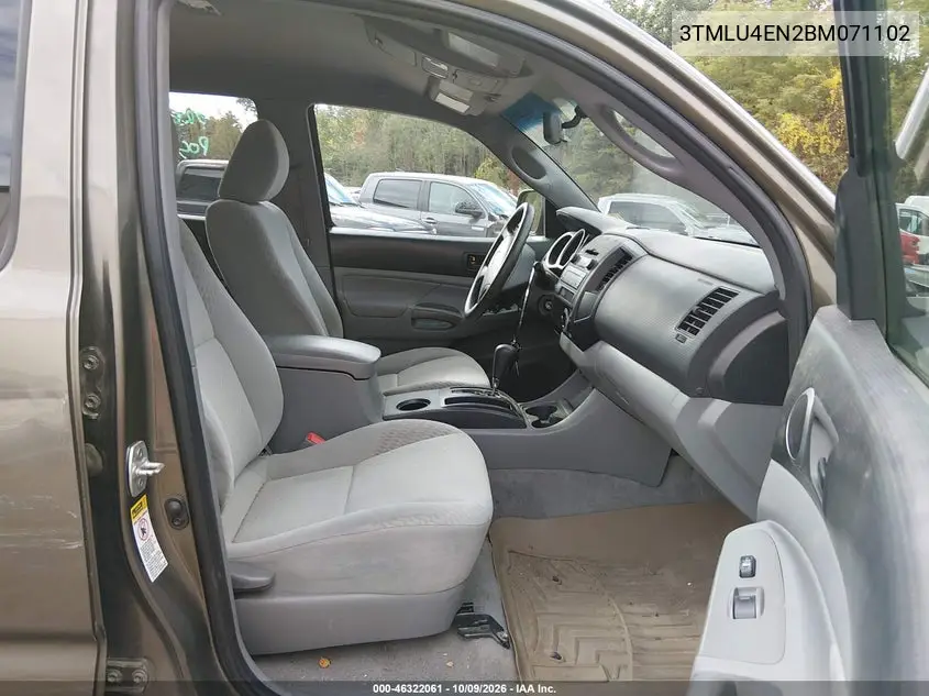 2011 TOYOTA TACOMA VIN 3TMLU4EN2BM071102 — фото 5