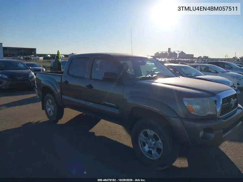 TOYOTA TACOMA 2011, VIN 3TMLU4EN4BM057511