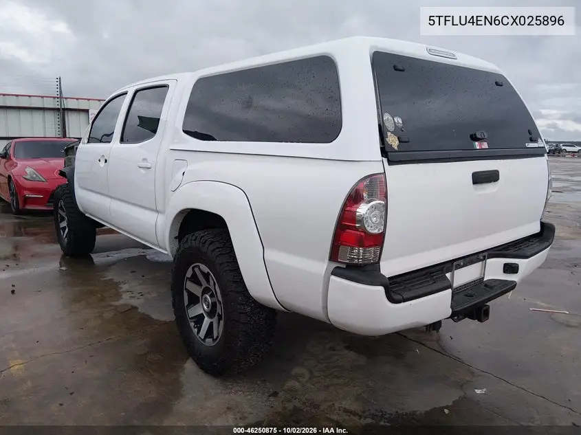 2012 TOYOTA TACOMA VIN 5TFLU4EN6CX025896 — фото 3