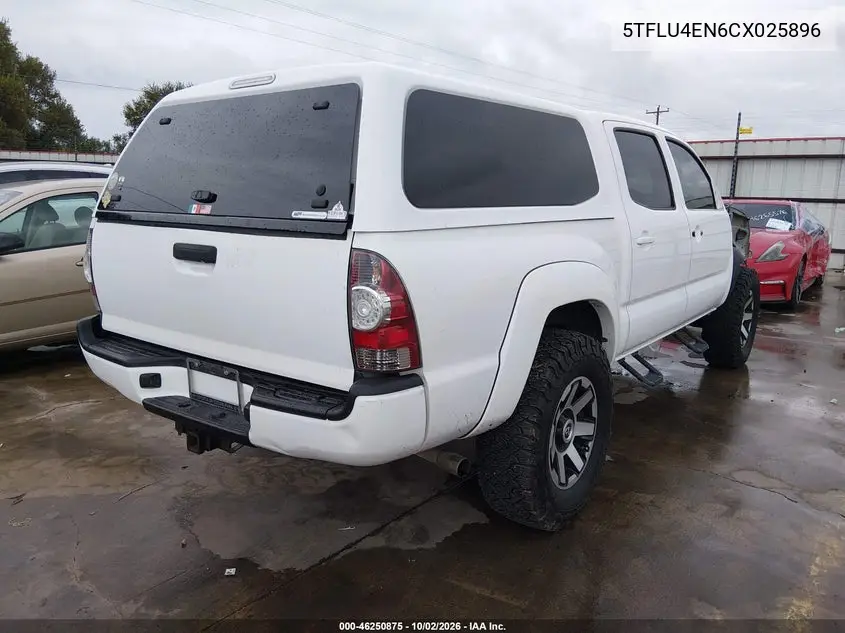 2012 TOYOTA TACOMA VIN 5TFLU4EN6CX025896 — фото 4