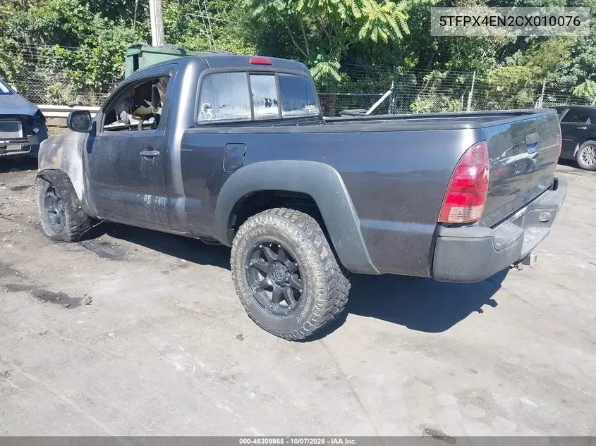 2012 TOYOTA TACOMA VIN 5TFPX4EN2CX010076 — фото 3