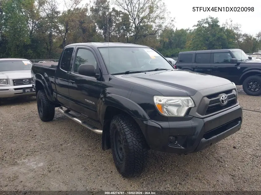 TOYOTA TACOMA 2013, VIN 5TFUX4EN1DX020098