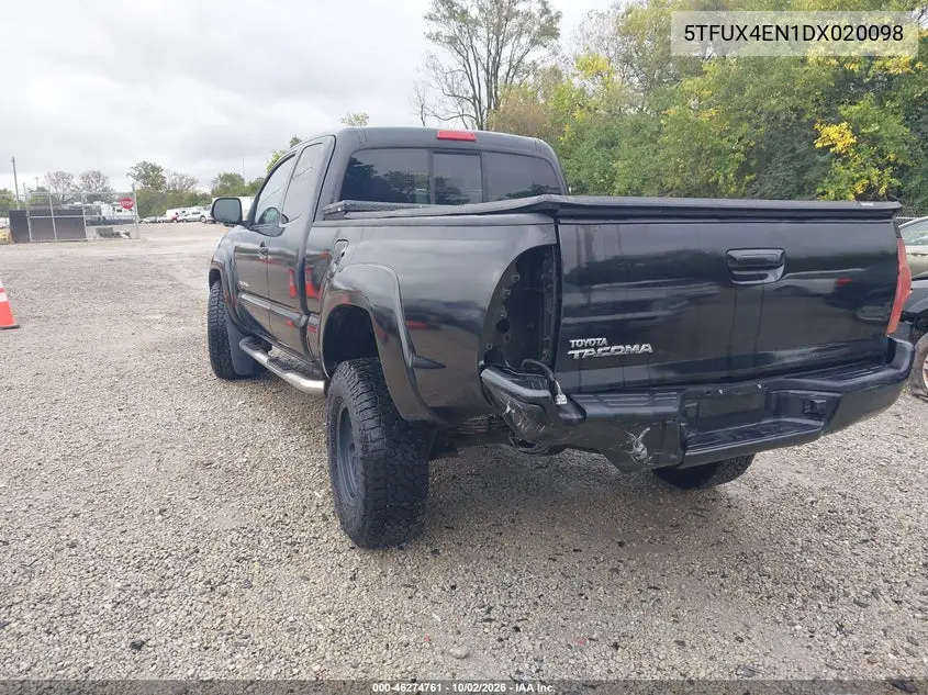2013 TOYOTA TACOMA VIN 5TFUX4EN1DX020098 — фото 3