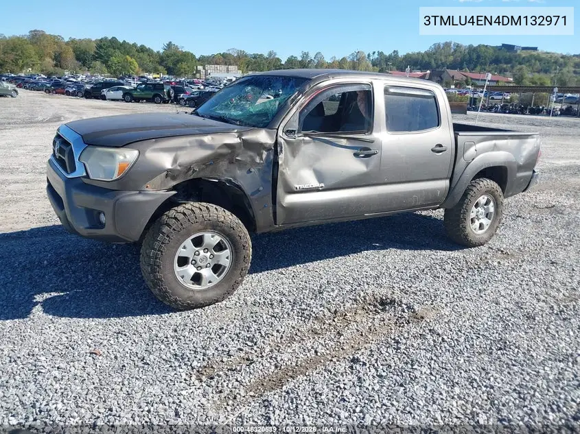 2013 TOYOTA TACOMA VIN 3TMLU4EN4DM132971 — фото 2