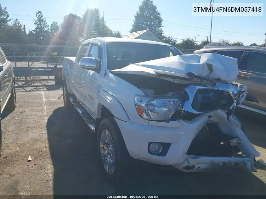 TOYOTA TACOMA 2013, VIN 3TMMU4FN6DM057418