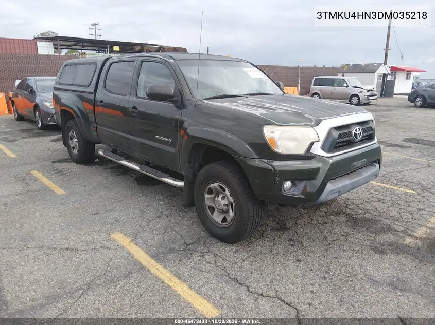 TOYOTA TACOMA 2013, VIN 3TMKU4HN3DM035218