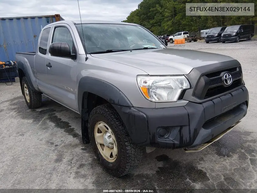 TOYOTA TACOMA 2014, VIN 5TFUX4EN3EX029144