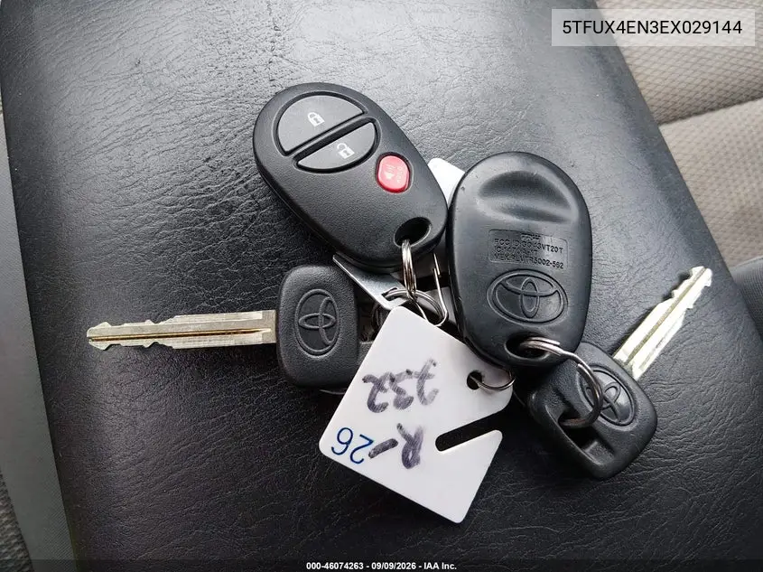 2014 TOYOTA TACOMA VIN 5TFUX4EN3EX029144 — фото 11