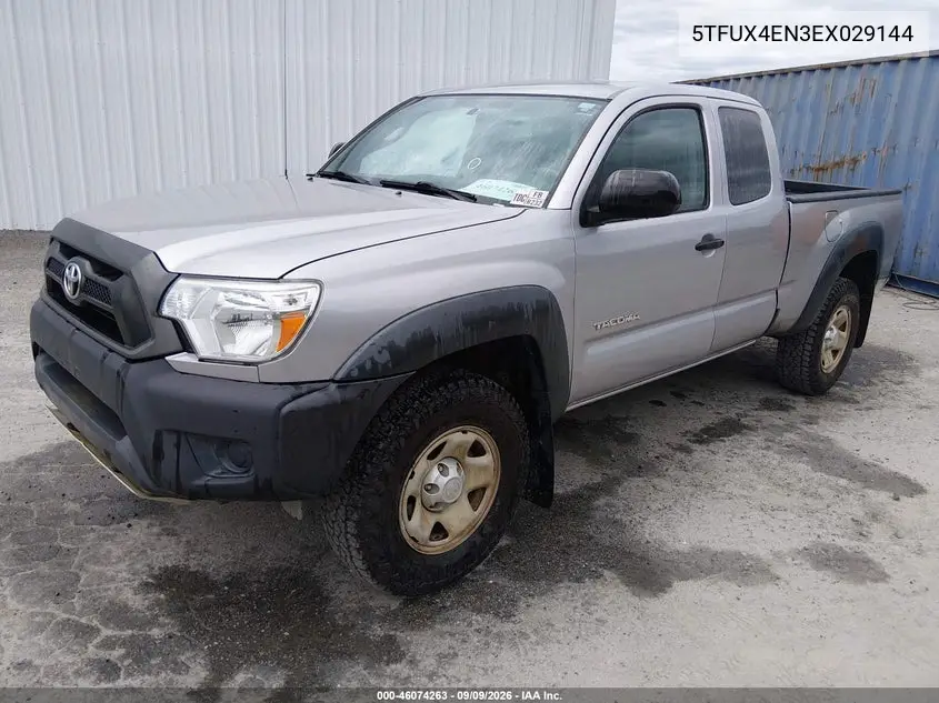 2014 TOYOTA TACOMA VIN 5TFUX4EN3EX029144 — фото 2