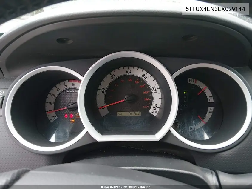 2014 TOYOTA TACOMA VIN 5TFUX4EN3EX029144 — фото 7