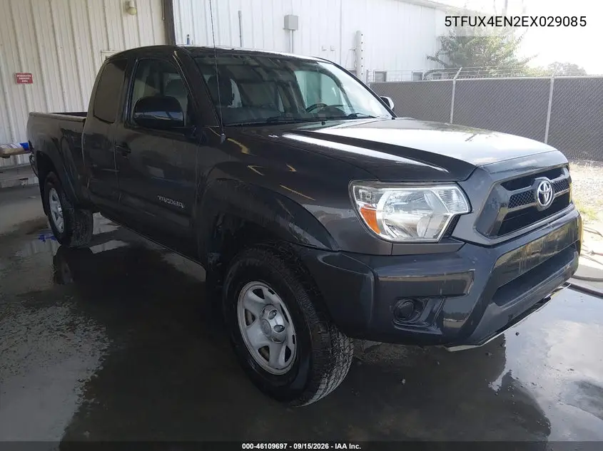 TOYOTA TACOMA 2014, VIN 5TFUX4EN2EX029085
