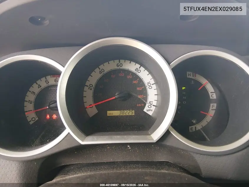 2014 TOYOTA TACOMA VIN 5TFUX4EN2EX029085 — фото 7