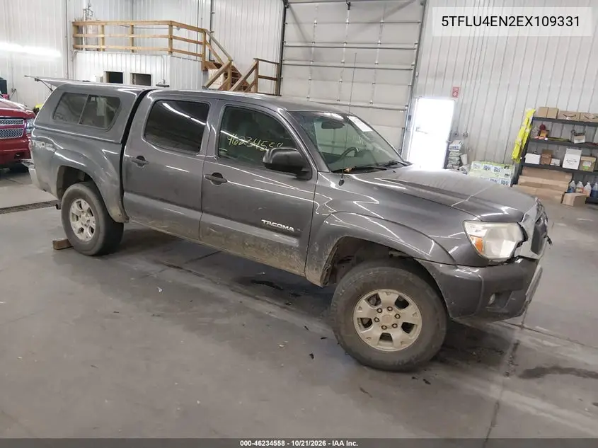 TOYOTA TACOMA 2014, VIN 5TFLU4EN2EX109331