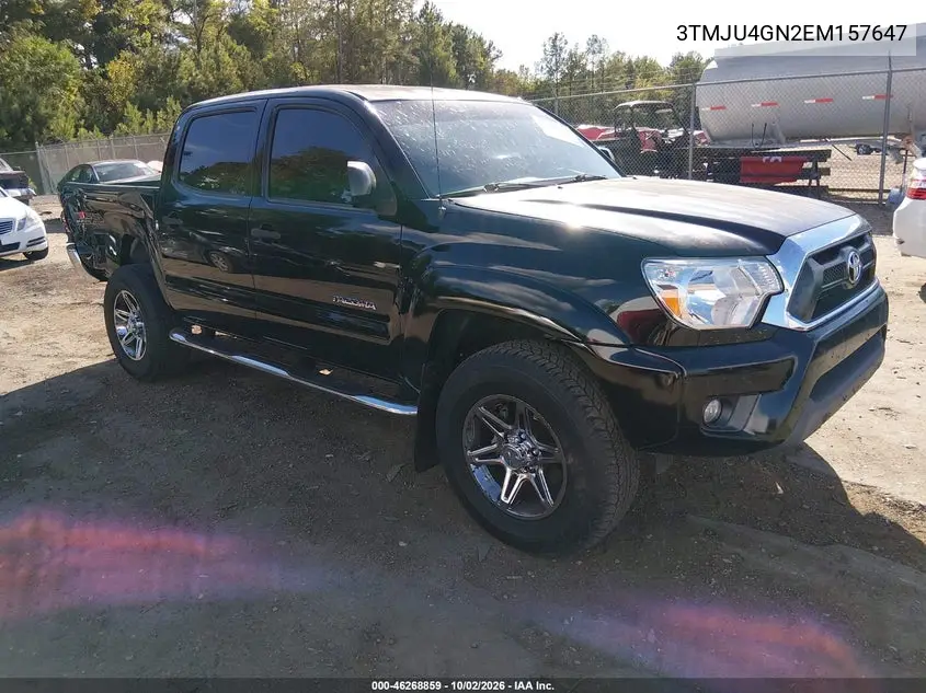 TOYOTA TACOMA 2014, VIN 3TMJU4GN2EM157647