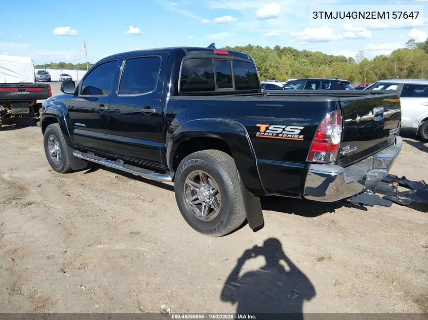 2014 TOYOTA TACOMA VIN 3TMJU4GN2EM157647 — фото 3