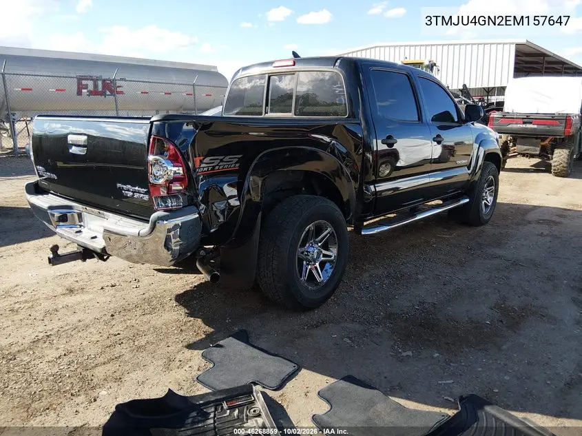 2014 TOYOTA TACOMA VIN 3TMJU4GN2EM157647 — фото 4