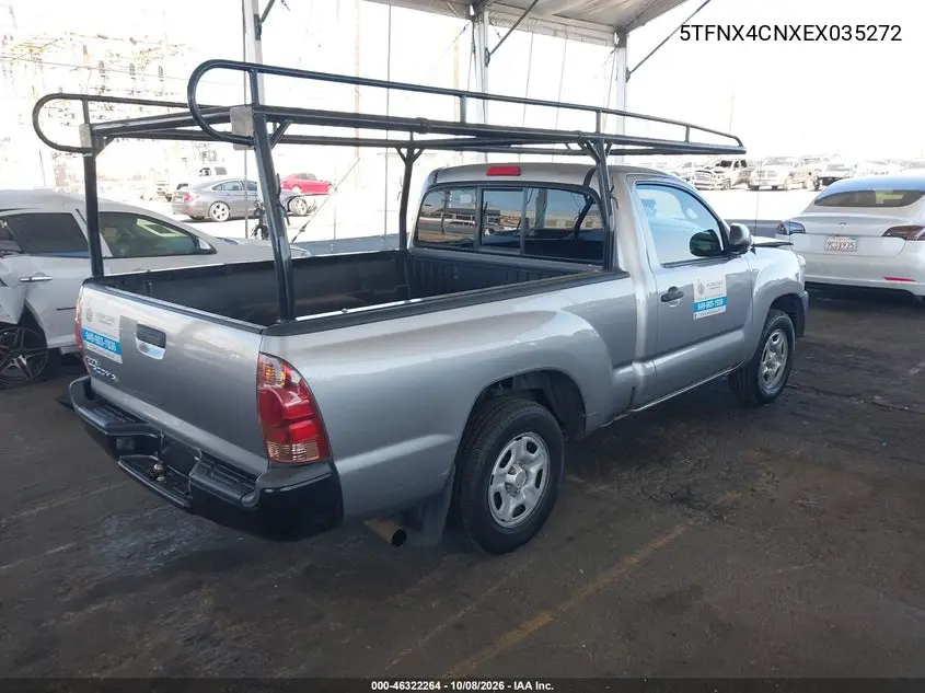 2014 TOYOTA TACOMA VIN 5TFNX4CNXEX035272 — фото 4