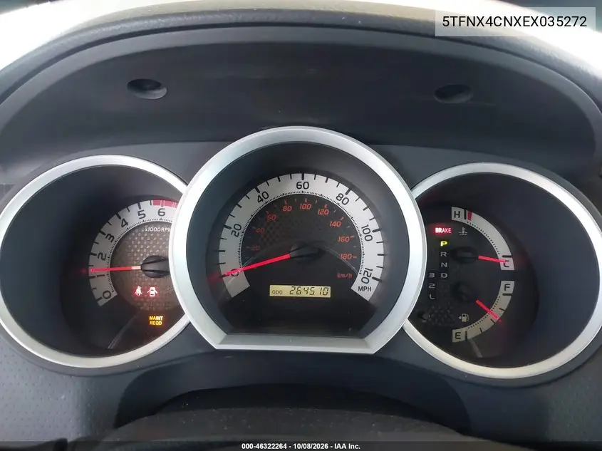 2014 TOYOTA TACOMA VIN 5TFNX4CNXEX035272 — фото 7