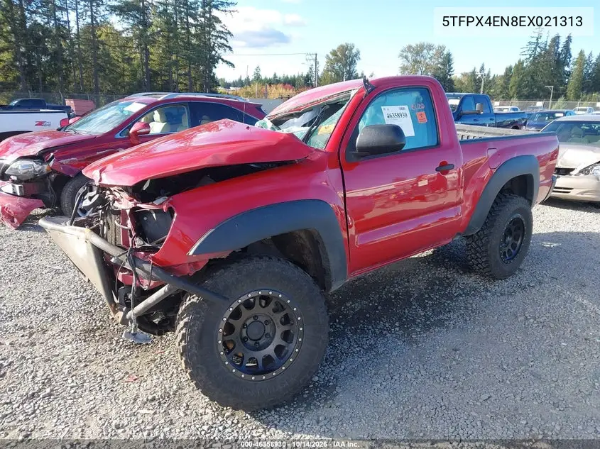 2014 TOYOTA TACOMA VIN 5TFPX4EN8EX021313 — фото 2