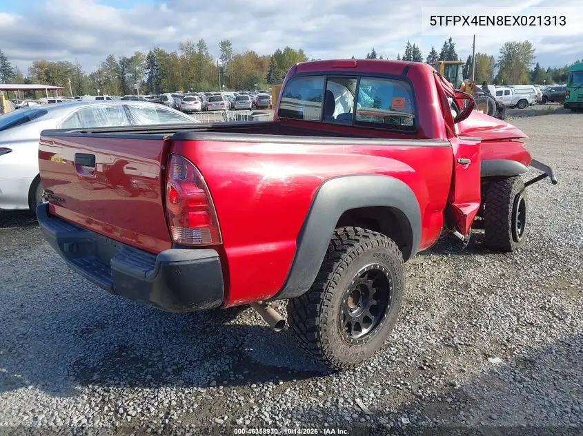 2014 TOYOTA TACOMA VIN 5TFPX4EN8EX021313 — фото 4