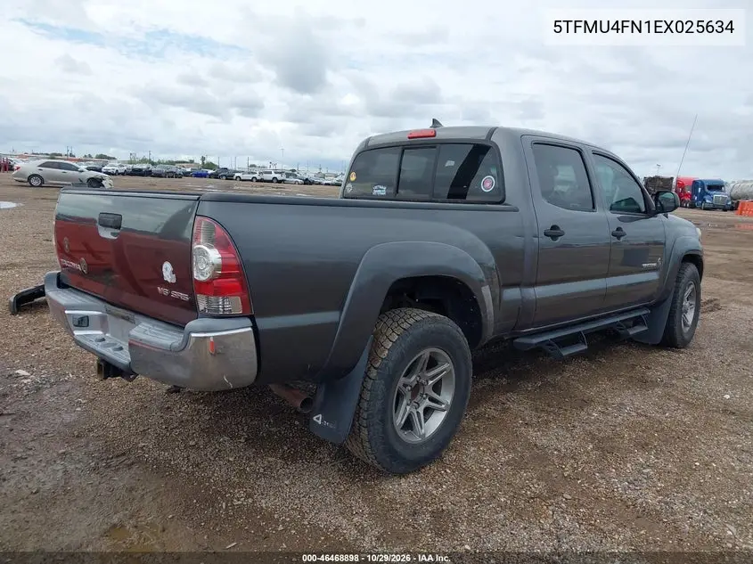 2014 TOYOTA TACOMA VIN 5TFMU4FN1EX025634 — фото 4