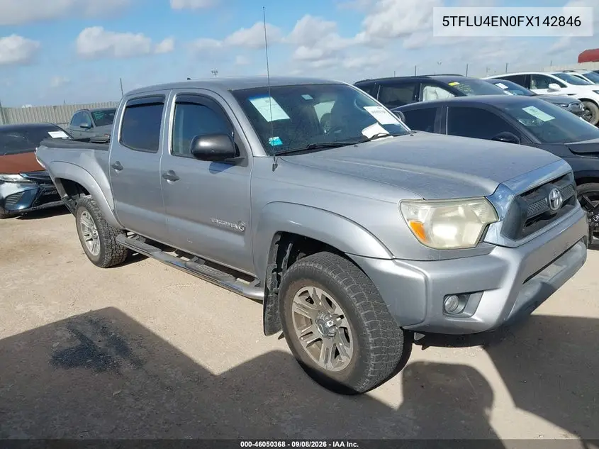 TOYOTA TACOMA 2015, VIN 5TFLU4EN0FX142846